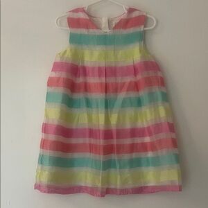 GAP Multicolor Striped Kids Dress
